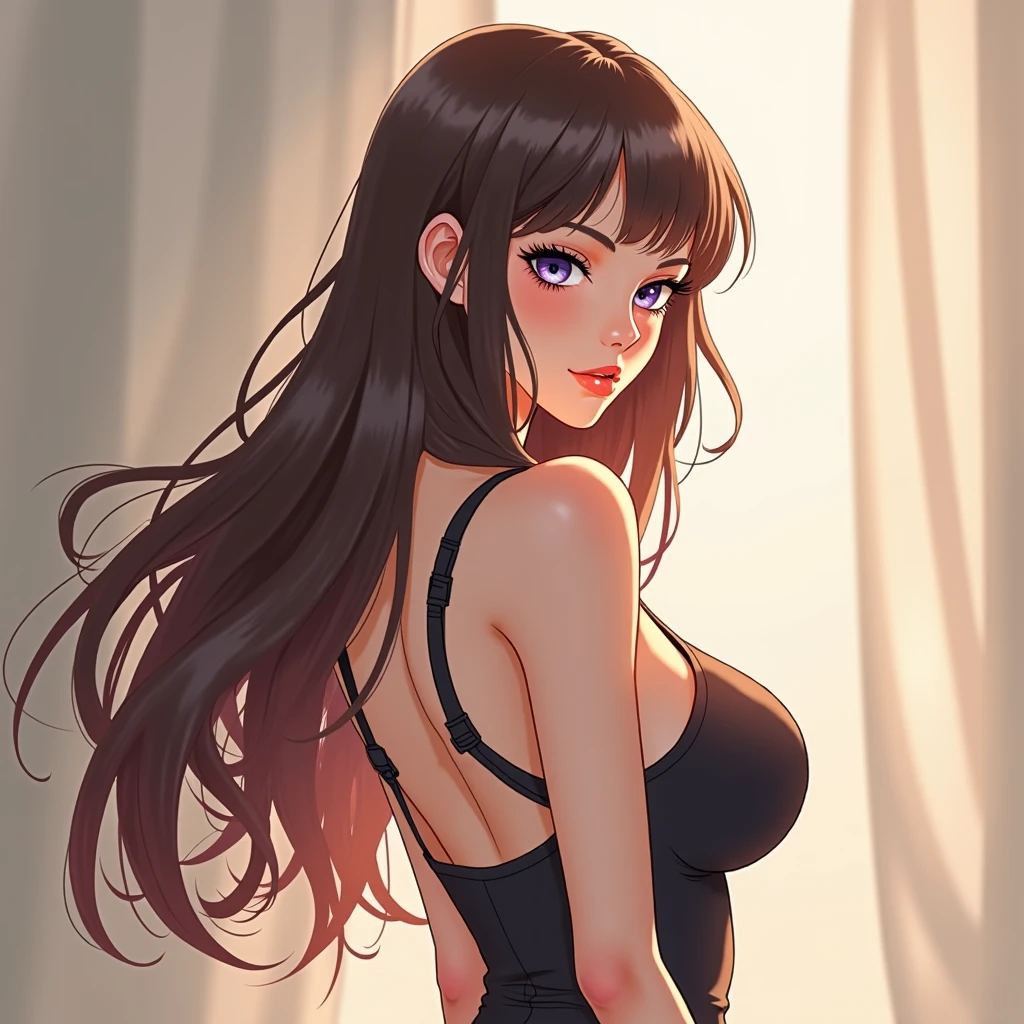 Anime girl you can see her tits