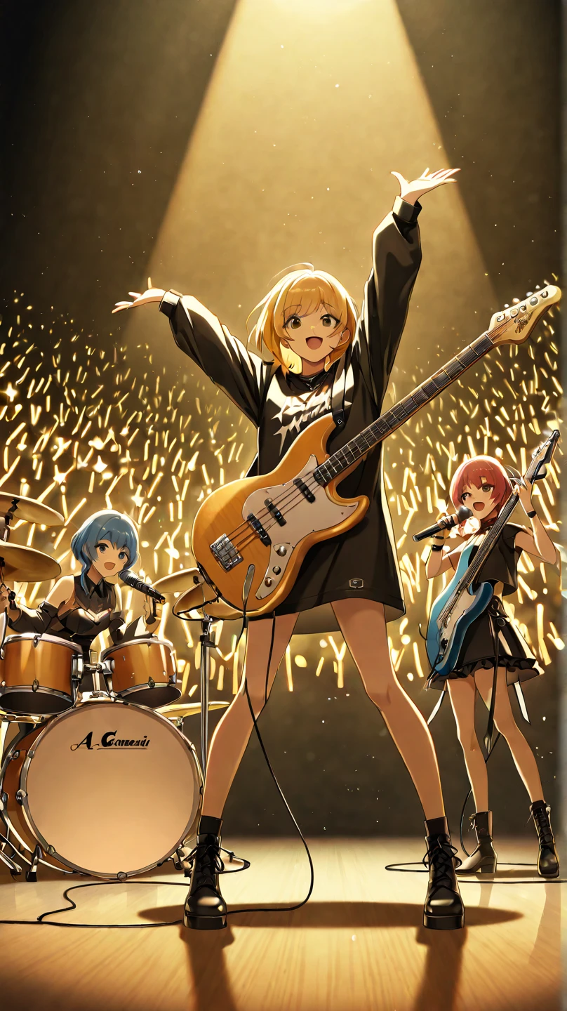 Cool female band 4people