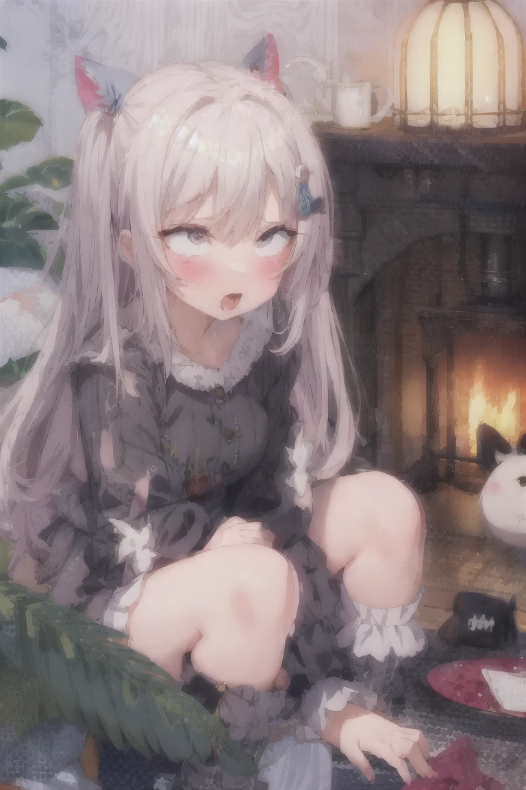 1girl, <lora:gar:1>,sitting,<lora:phpose-000011r:1>,phpose,soles