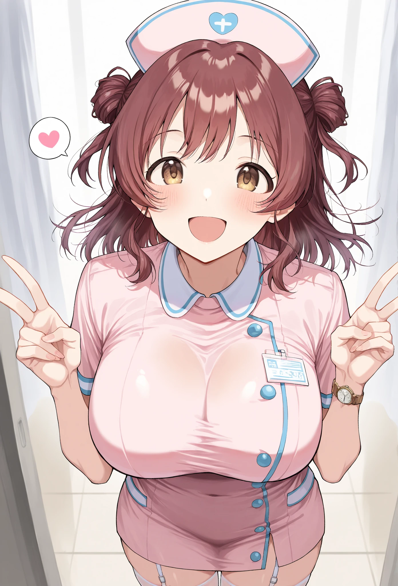 alone, One girl, look up, smile, blush, Very large breasts, Very big ass,Panties are visible,pink cardigan vest, Backlight, African_Boxwood \(flower\), Flower background ,Doing squats,blush, Blue eyes, Close your mouth, Droopy eyes, Bright Eyes, I want to cry, Contemptuous eyes, Detailed and accurate hand expression,Thick and big thighs,Wide-open legs