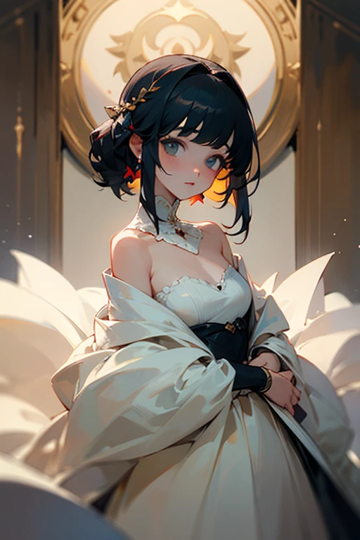 ((center)), ((Masterpiece)), (Detailed), a girl, suéter off-shoulder,
