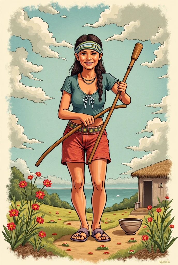 Create a Narrative or story telling about Carigara Cultures and ...