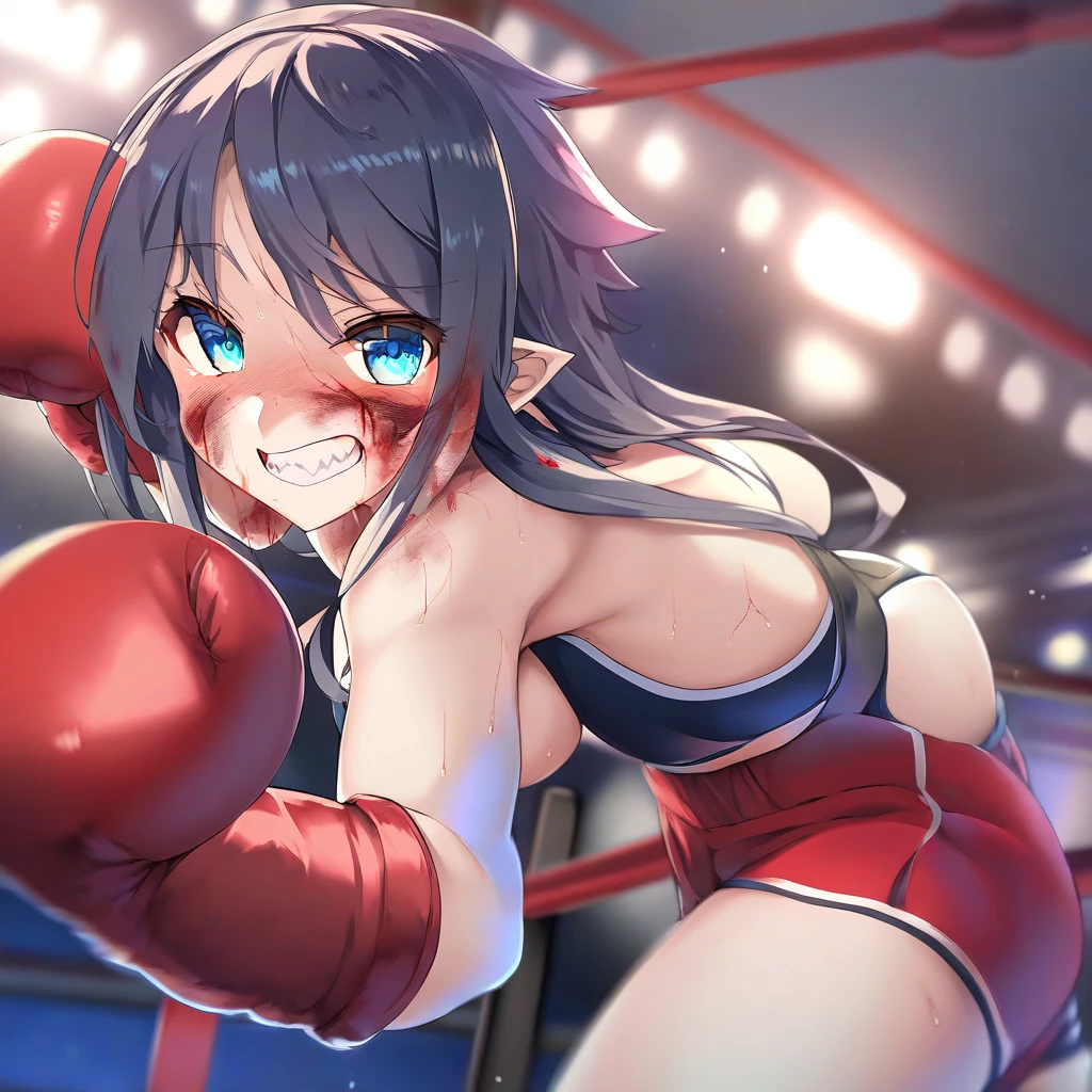 (((masterpiece))),(((best quality))),(ultra-detailed,high resolution:1.2),(illustration),((an extremely delicate and beautiful)),(detailed background), POV, ((((handjob)))), ((((ejaculation, projectile cum)))), veiny penis,(((wrestling ring)))), ((1petit girl)and(1fat man)), hetero, ((((1petit girl,short stature)))), (slender body:1.4), (long hair,pony tail),drill hair,grey hair, grey eyes, ((((flat chest)))), hair between eyes, eyewear on head, covered navel, collarbone, pale skin,shiny skin,((She wears competition swimsuit)), ((((panicking)))), (wavy mouth), open mouth, (trembling), (cum on clothes,cum on body,excessive cum:1.4),cum facial,bukkake,cum on hair,cum in pussy, clothing aside, clothed, (1fat man,tall stature:1.4),large penis, he looks ahegao, text,