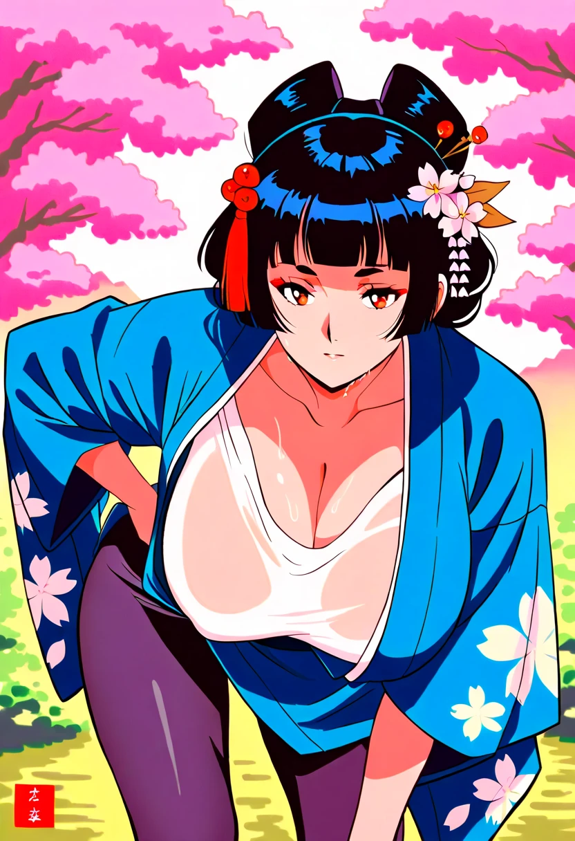 SaotomeNodoka, large_breasts, dress, standing, solo, masterpiece, best quality, detailed face, detailed eyes, highres,SaotomeNodoka, large_breasts, dress, standing, solo, masterpiece, best quality, detailed face, detailed eyes, highres,kimono,