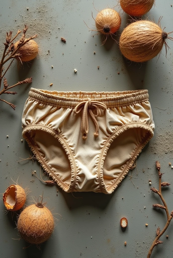 yellow striped panties