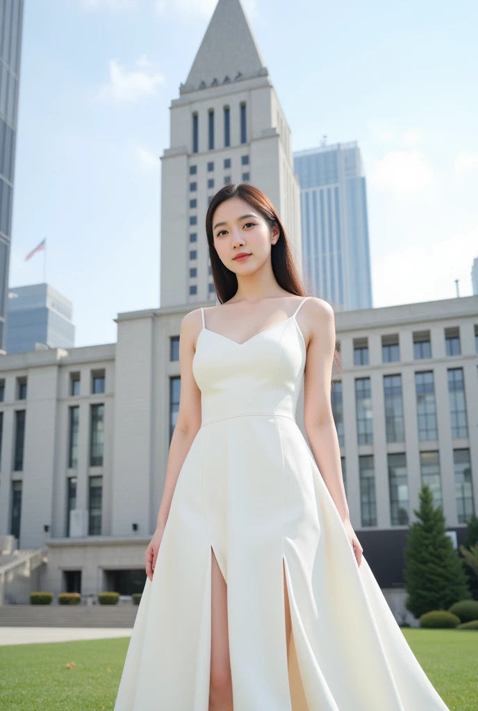 ((table top:1.4, highest quality)), (realistic pictures:1.4),
((1 girl)), glossy black hair,
(超High resolution:1.2), very delicate and beautiful, wonderful,
Highly detailed CG Unity 8k wallpaper, Super detailed, High resolution, soft light,
beautiful detailed girl, highly detailed eyes and face, beautifully detailed nose, beautiful and detailed eyes,
(gorgeous long dress:1.4),
cinematic lighting, perfect anatomy, slender body, big breasts,
(Build a night city), (Glass skyscraper:1.4), (The beauty of the lights of commercial facilities reflected on the buildings at night:1.4), (Beautiful form with an inorganic atmosphere),
cowboy shot, looking at the viewer