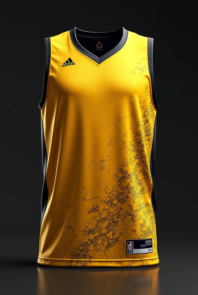 Modern Basketball jerseys
Yellow and black 
