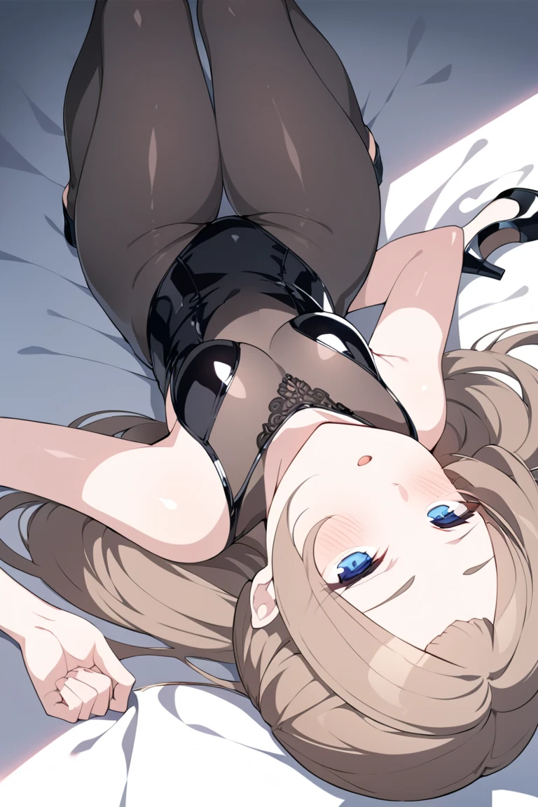 (best aesthetic,best quality,ultra high res,insanely detailed,exquisite,absolutely resolution,explicit),BREAK,(((perfect anatomy,perfect proportion,artstation female body))),BREAK,(detailed beautiful jewely catchlight gradient slant eyes),ligne claire,gleaming skin,super detailed skin,BREAK,nsfw,horny presenting,fall into pleasure,orgasm,looking at viewer,BREAK,(beautiful toddler gal,),prostitute,BREAK,small baby face,childish and super cute,((((blush)))),BREAK,Bishojo,ultra cute,Kawaii,BREAK,low body size,short stature,slender,BREAK,(((((jirai kei,yumekawa kei))))),BREAK,(silver-blonde hair))),(((((two side up long hair))))),BREAK,((shiny glossy metaric beautiful hair,gradient hair)),BREAK,((small breasts)),((puffy nipples,erectile nipples,long nipples,huge areolas,bare breasts)),BREAK,(gothiclolita),(satin:1.4),(sequins,lame:1.2),(shiny clothes:1.4),BREAK,(lace thigh high knee socks:1.4),zettai ryouiki,high heels,No panties,BREAK,(legs up,spread my legs:1.2),love hotel,(lying on bed,arms bhind back:1.4),evening,(sweet pussy,show off pussy:1.3),(dripping love juice:1.3)