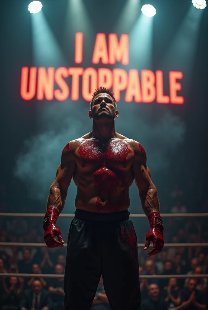 Imagine a large ( motu )with a gym-toned body, six pack body,dressed in sleek boxing clothes and a hood, confidently walking downa redcarpet.The ( motu )muscular form and determined stride exude strength and focus. Surrounding the carpet, a throng of enthusiastic fans cheer and wave banners, showing their unwavering support. The lights flash and the energy is palpable as (motu )makes its way towards the arena, embodying the spirit of a champion ready to take on any challenge. This scene captures the moment of triumph and the overwhelming support of adoring fans, photo, illustration, 3d render, cinematicLess