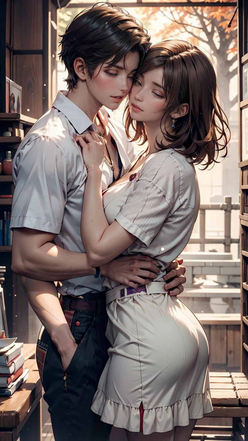Couples to date、Handsome men and beautiful women、Handsome man and short-haired woman、Second Dimension
