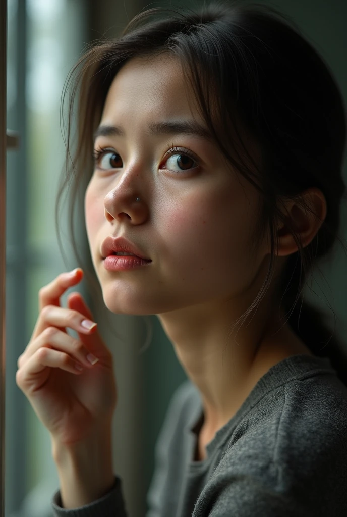 astonished face