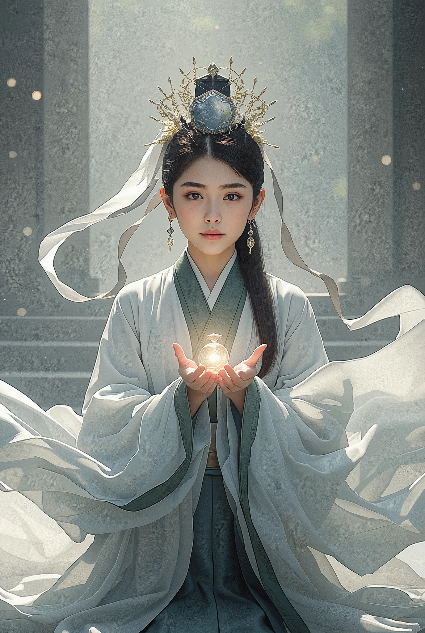 (1 girl:1.3),Alone,__Body parts__,, Official Art, Unity 8K Wallpaper, Super Detail, beautiful and aesthetic, beautiful, masterpiece, Best Quality,fantastic atmosphere, Calm Palette, calm atmosphere, soft shading,, Shrine maiden, incantation, Amulet User , Shrine maidenの務め,
