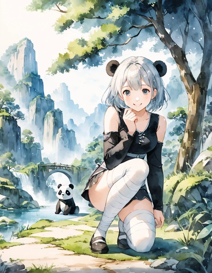 Caring for jaguars and pandas