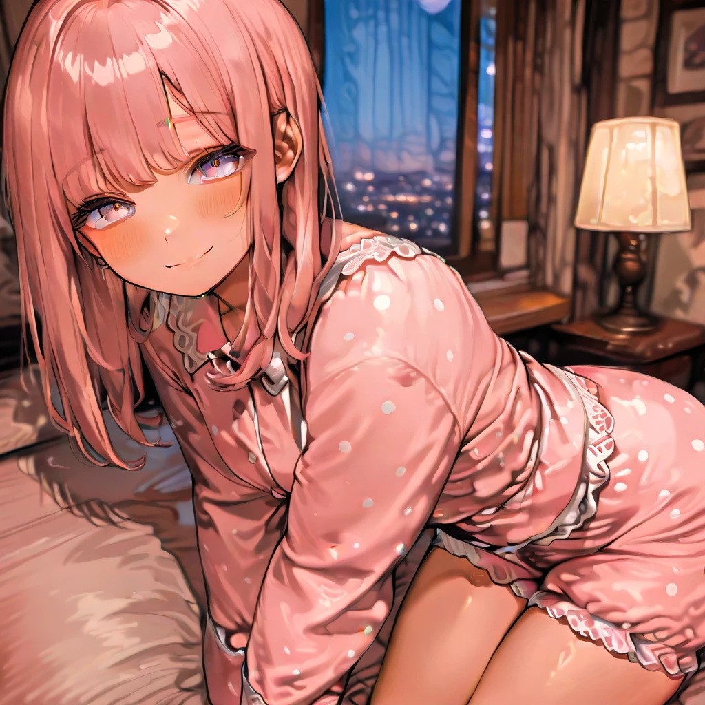 bed、、sigh、night、cute、turn to the side、Look next door、neighbourを見る、close your mouth、ダブルbed、ツインbed、neighbour、upward glance、、、reach out、、envy、stare intently、Squishy skin