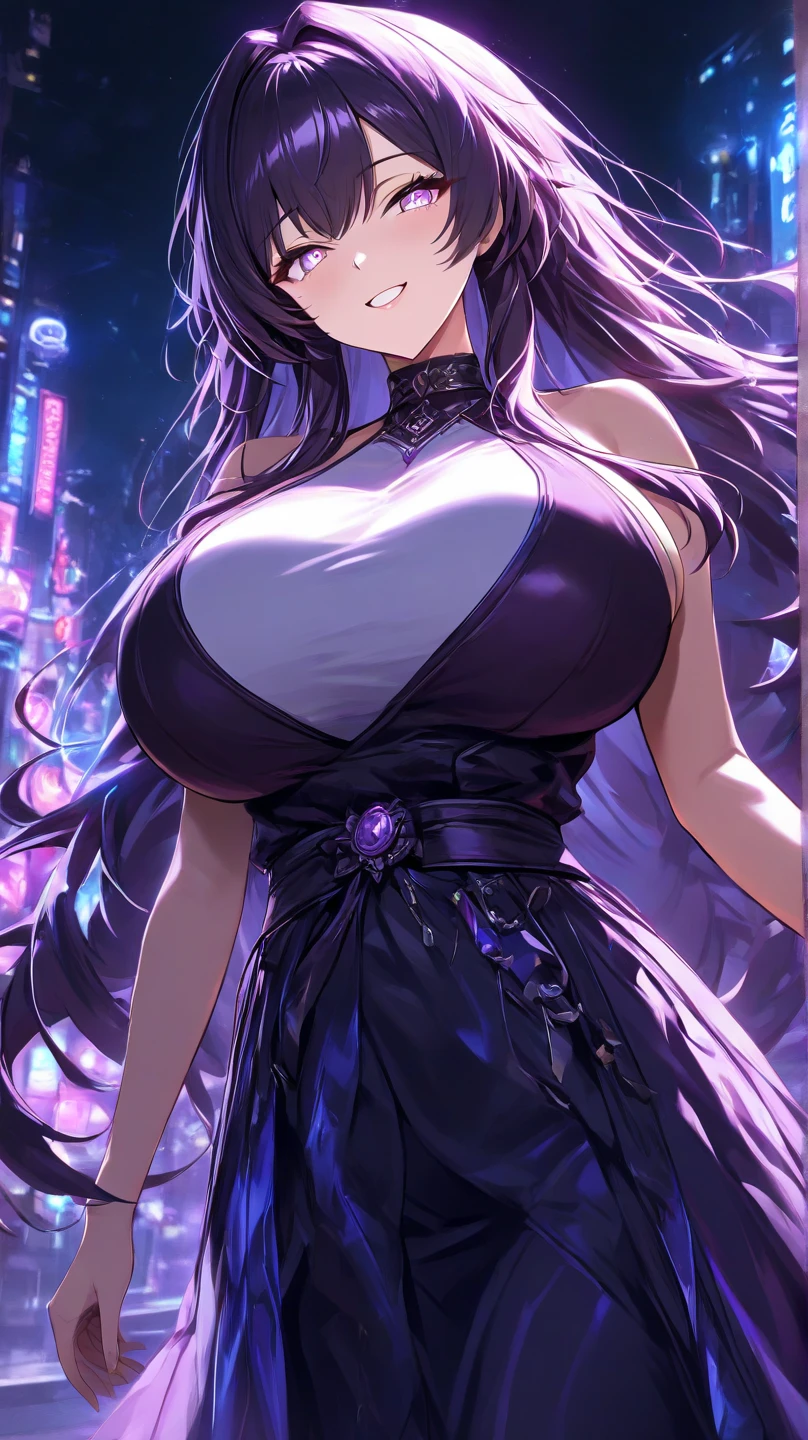 anime girl with long black hair holding a book in a dark room, black - haired mage, seductive anime girl, beautiful alluring anime woman, anime style 4 k, seductive tifa lockhart portrait, nico robin, portrait of tifa lockhart, badass anime 8 k, tifa lockhart, 2. 5 d cgi anime fantasy artwork, oppai cyberpunk, tifa