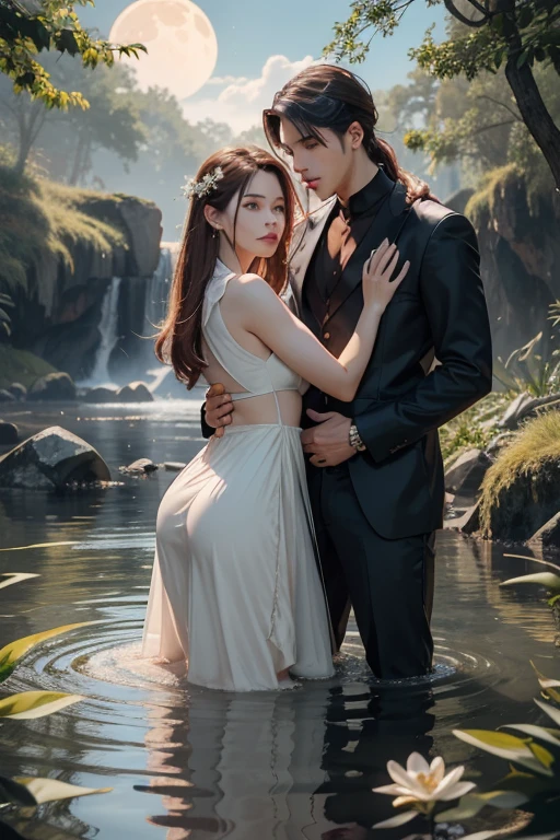 indian couple, dress jeans shirt, You are the most beautiful scenery in my eyes, your smile has left a mark in my heart, your voice is my eternal echo, I am willing to wait for you for a lifetime.