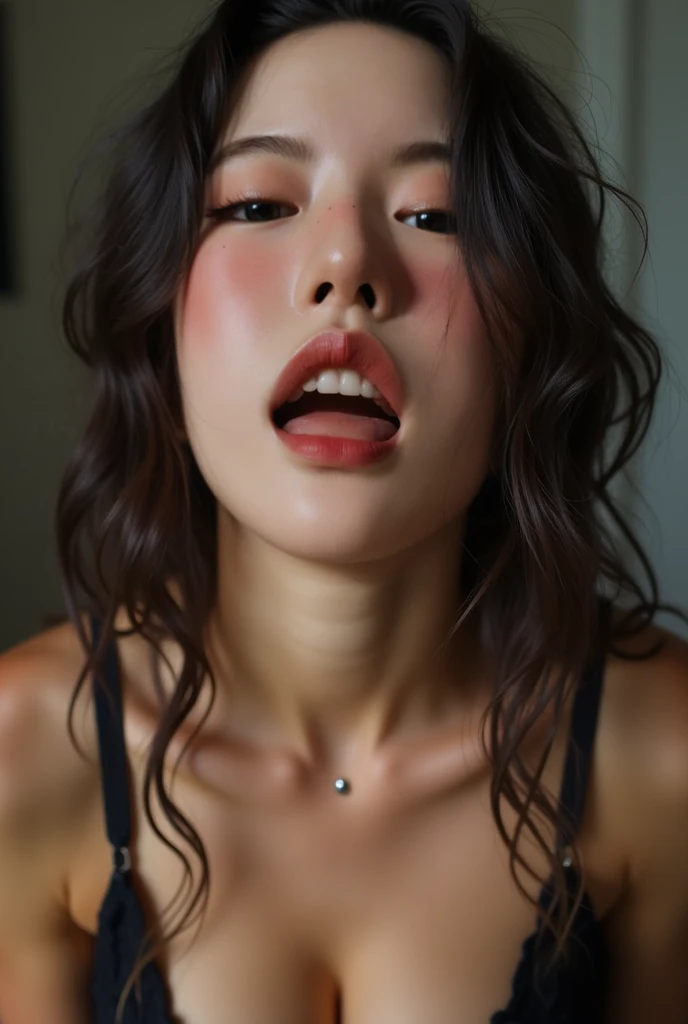 ((mejor calidad)), ((Obra maestra)), en aula de colegio, en posición de cuadrupedia desnuda, culo, piel, silver hair, heart-shaped pupils, open mouth, crying, heart in eye, long tongue, oral invitation, rotated, upside-down, best quality, high quality, highres, textured skin