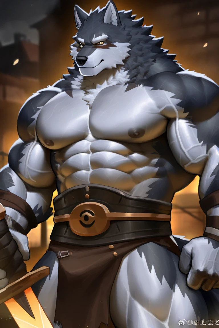muscular male anthropomorphic german shepherd, Open chest, black leather jacket, black leather harness, police badge, black leather pants, black leather boots, black hair on the body, by the tan on the body, light brown fur on the body, barebody, Big and low naked balls, the big excited and cumming penis comes out like a shot and a white goo runs down the top of the penis head huge erection, lit cigar in mouth, black leather collar, silver chain, extremely detaild, rippling muscles, Robust and intimidating, (body in focus)