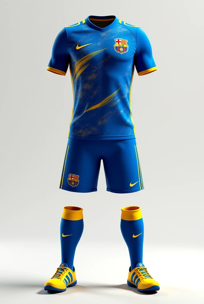 male anime character,3D style,slickedback hair,blue colored eyes,with the neymar shirt,neyma football boots,shots do neymar
