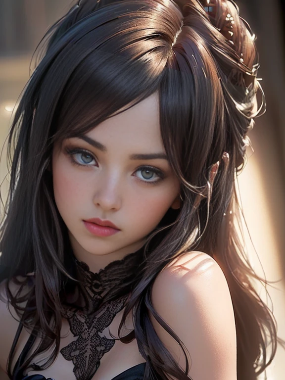 Ana de Armas olhos verdes brilhantes, deitada, pornografia POV, explicit pornography explicit pornography, Symmetrical face, boca perfeita, alta qualidade, Hiper realista.