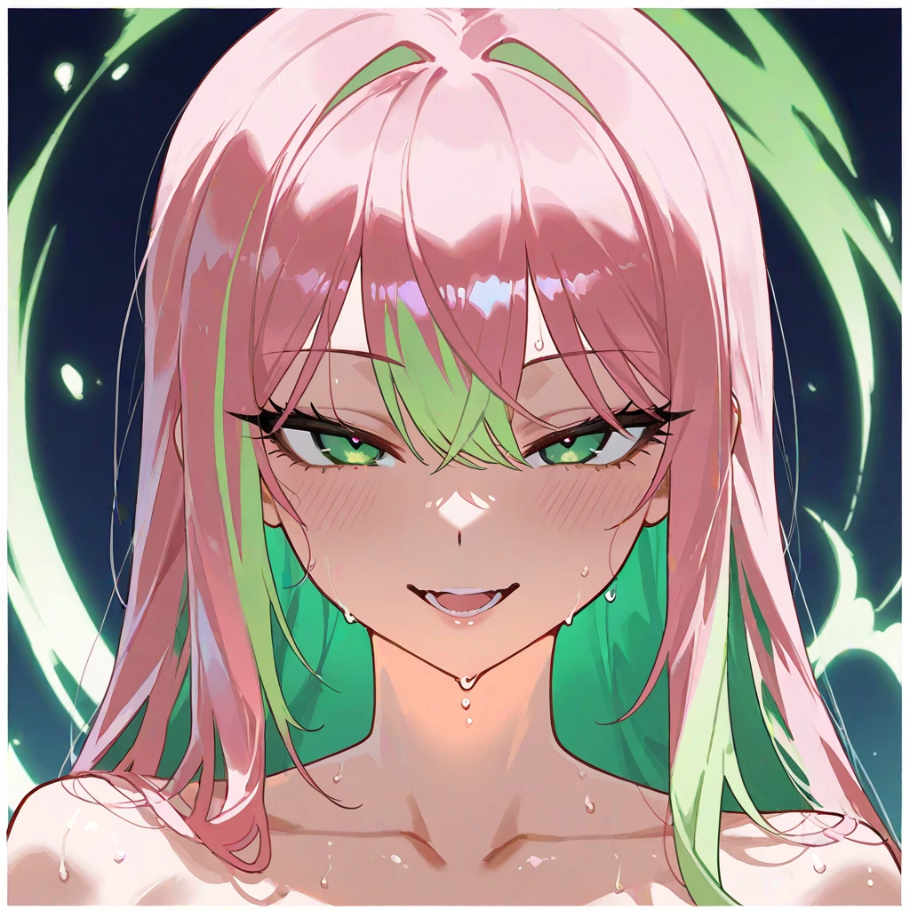 Rokurokubi is a supernatural species inspired by Japanese yokai. Its human aspect is marked by a translucent, porcelain-like skin, which shimmers slightly in the moonlight. Her mesmerizing eyes are an ethereal green hue that glows in the dark. The most distinguishing feature is their extraordinarily flexible necks, capable of stretching and twisting at surprising angles. This unique breed embodies the fusion of human beauty and supernatural elements.