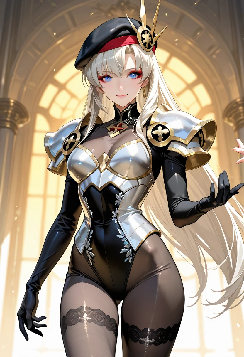 tmasterpiece,A high resolution,Absolutely beautiful,a mature female,European warriors,Fine and detailed eyes and detailed face,Tall and tall,The blonde,She wears armor,Full coverage armor,Armor pants,Armor boots,Show armor iron boots、The armor is rich in color、Exquisite details of the armor、decor,Shogun, allure:(Tall:1.4),haughty,Mature temperament,(Wide buttock:1.4),(Thick thighs:1.4),Majesty,Rich scene detail,In the midst of the war,are standing,action