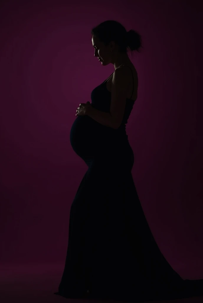 highest quality、16K high resolution、Pregnant women，Black evening gown，Full body portrait，Bulging belly，cute 3d render, Non-positive，Hip line, Super detailed、masterpiece、Live shooting、(photorealistic:1.4)、(hyper realism:1.4)、sharp focus、very delicate and beautiful、fine details、1 female、(Super beautiful)、(beautiful face:1.5)、(detailed face:1.5)、Are standing, 3d characters, beeple (mike winkelmann) style, cinema 4d colorful render, beeple colors,stylized urban fantasy artwork, cyberpunk art style, in style of beeple, cinematic. by leng jun