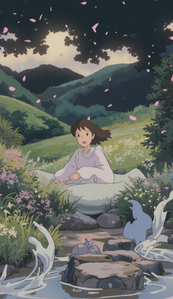 restyle image in studio Ghibli style keep all details
