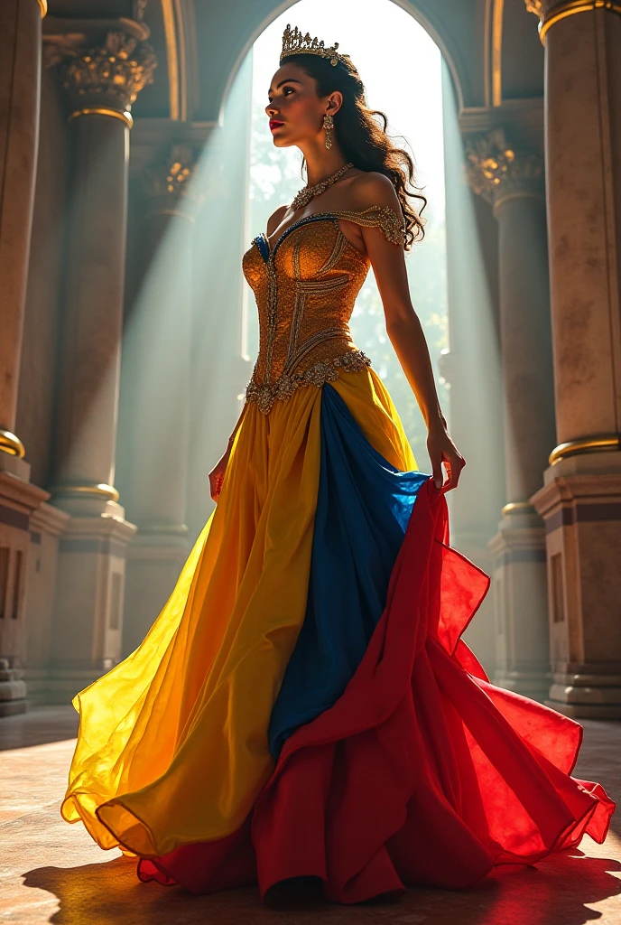 1 Female\((Little:1.5),(smile:1.5),Brunette hair,Hair is floating,Curly Hair,Brown eyes,Sweat,Vibrant,carnival,parade,Dancing the samba vigorously,(BZC Costume:1.5),(Head ornament:1.5),Brazilian Women,Sunburned skin,nice,Gorgeous\), background\(Towns in Brazil,Colorful confetti and streamers,beautiful Fireworks\), BREAK ,quality\(8k,Highly detailed CG unit wallpaper, masterpiece,High resolution,top-quality,top-quality real texture skin,surreal,Increase the resolution,RAW Photos,highest quality,Very detailed,wallpaper,Cinema Lighting,Ray-tracing,Golden Ratio\),[Browsing Caution:2.0],[Browsing Caution:2.0]