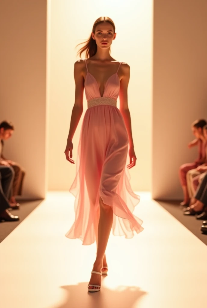 Cat
in a dress fasion show competitions