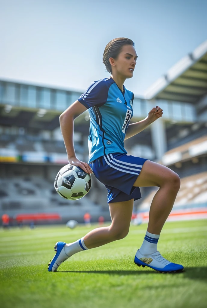 sporty woman