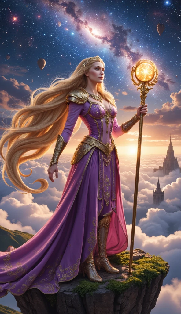 <lora:Julia_Ann:0.7>
a woman, 45 years old, blonde, big breasts Cosmic sorceress, nebulas, galactic, concept art portrait by greg rutkowski, ferdinand knab, hyperdetailed intricately detailed gothic art trending on artstation triadic colors unreal engine 5 detailed matte painting, deep color, fantastical, intricate detail, splash screen, complementary colors, fantasy concept art, 8k resolution, gothic deviantart masterpiece