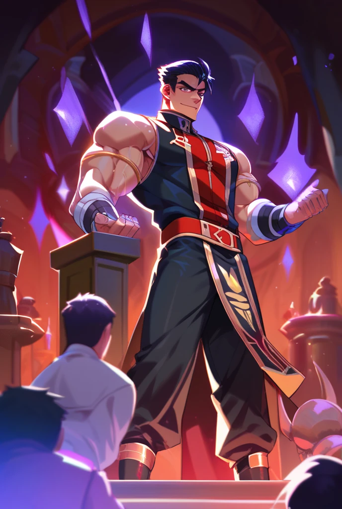 (A young adult male mage with huge manly pecs is doing magic tricks and summoning magic forces having his nipples tweaked as he orgasms), NSFW, hentai, male wizard, nipple tweaking, (mage’s lactating nipples are being tweaked:0.4), lactating nipples, ((blushing and orgasm:0.1)), ((male’s butt spanked:0.3)), ((art inspired by Elana champion of lust hentai game:0.2)), ((dynamic pose)), ((the background setting is inside the mage’s house:0.2)), ((sex magic slime targeted at his cock and testicles :0.2)), ((sexy provoking pose showing his curves)),