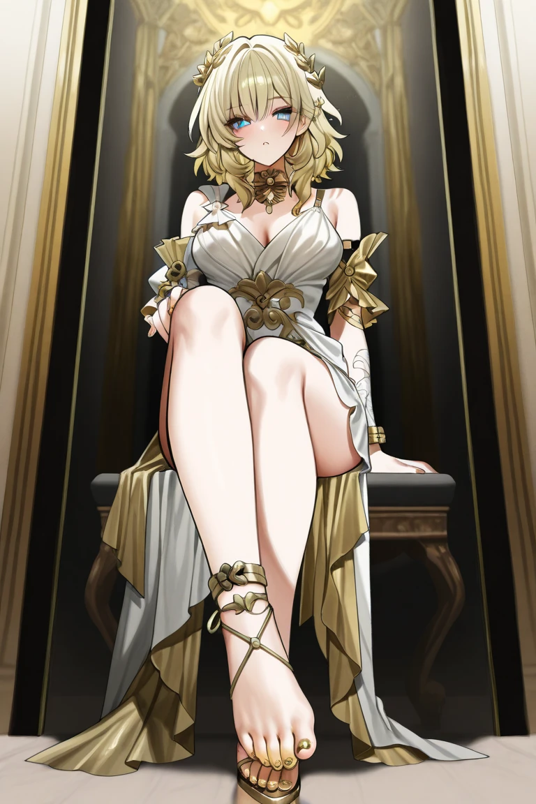 anime girl sitting on a bench with a candle and a white dress, beautiful alluring anime woman, seductive anime girl, extremely detailed artgerm, anime goddess, ig model | artgerm, guweiz, trending on cgstation, anime character; full body art, ! dream artgerm, beautiful anime woman, style of artgerm
