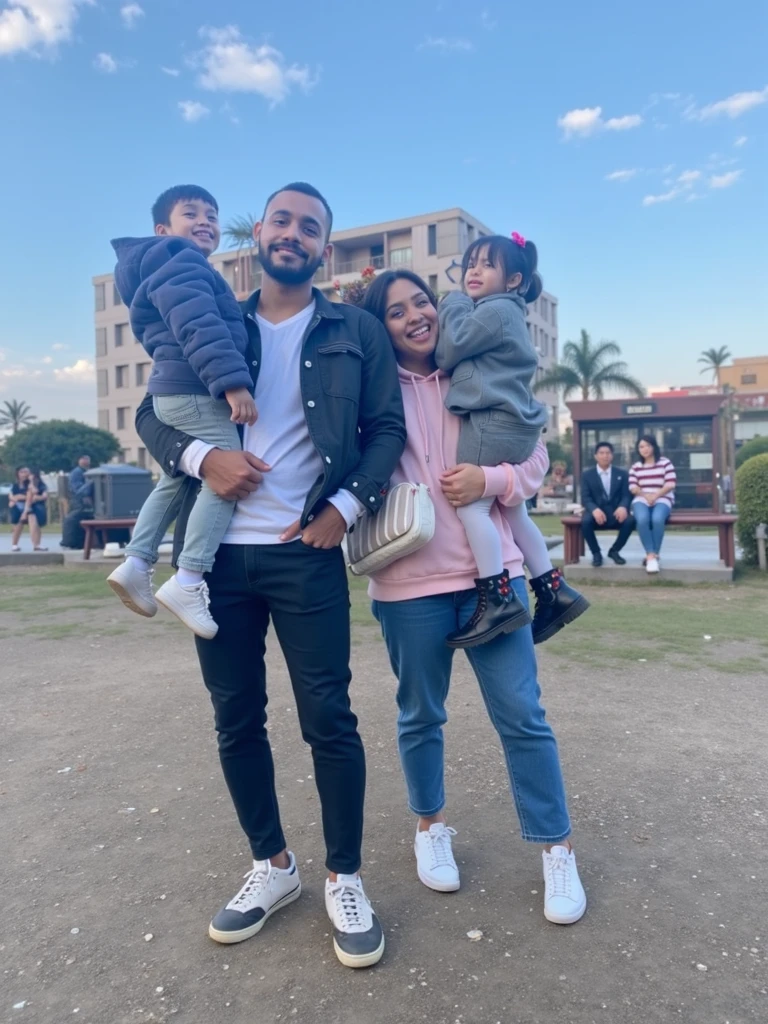 Wishing a Happy new year from civil engineer named Charbel Akiki and family