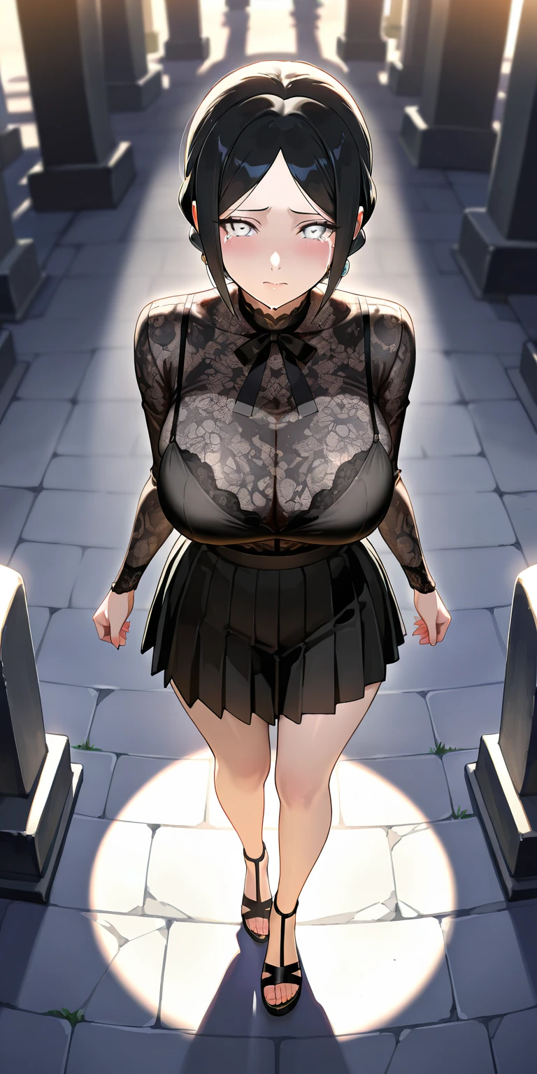 Anime girl standing on the street in a short skirt and black shirt, (Poop sitting), chic, Anime Moe Art Style, Half Yamada, Realistic Anime 3D Style, (Ahegao),Smooth anime CG art, Surreal , Gwaiz, Young Anime Girl, Anime Style 4k, Naughty anime style, Beautiful anime girl crouching,(masterpiece), (One serious civil service commissioner: 1.3), (Super thick and plump body: 1.3), (Huge breasts and buttocks)), (Small Head: 1.2), (Very small uniform)), (Shiny skin: 1.2), (A speech while crouching in the stands in the schoolyard in the morning)), {fat},1boy, penis, doggystyle, from behind, spreadassms, chubby body, fat body, short,ultra detailed, masterpiece, best quality, blush, a woman, rolling eyes, open mouth, school girl, wearing , wearing glasses, classroom, sunset, light particles, hdr, brown grey hair, midium wavy hair, shiny hair, bang, single braid, clear grey eyes, Smiling Kiss, Tongue Out, アニメ ,orgasm face, sexual climax, bitch, back shot, back view, low angle, from below, back view, arched back, looking back, all fours, chubby body, BIG ASS , saliva, BBW, slender waist, anal, seiza, hands on head,white eyes, Hand Drawn, Showing Ass, Bobcut, Knee socks, (Super thick and plump body: 1.3), Butt sticking out, Close your legs, seiza, spread legs, pleated skirt, Stretch your arms back, long pleated skirt, I can't see your butt, Buttocks hide, Arms folded behind back, Super big butt, Awesome numbness , Plump , Chubby, Butt sticking out,