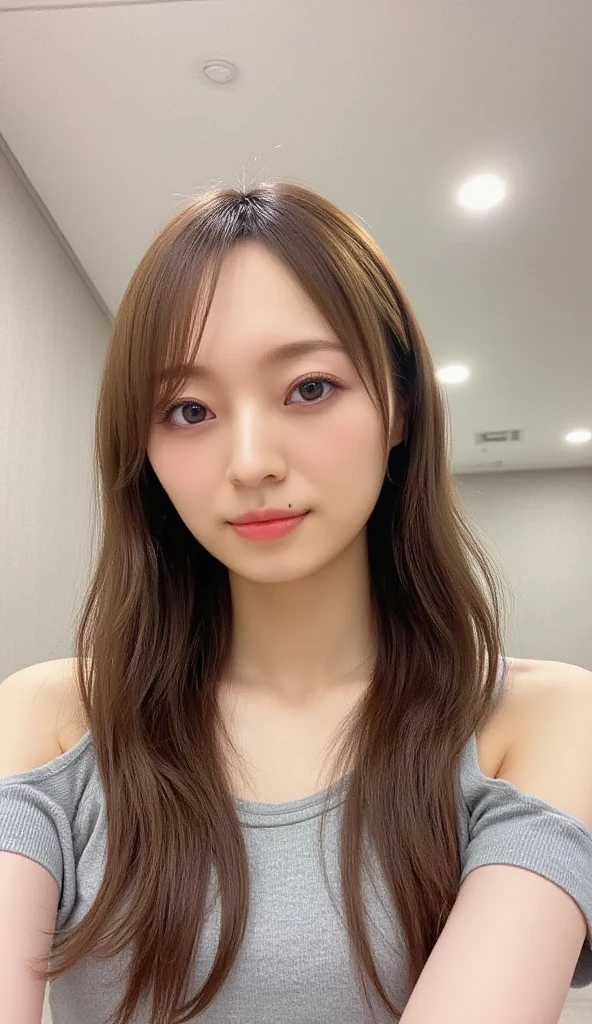 (Random solid color background: 1.5), (Browsing Caution), Standing sexy pose: 1.3, (Micro Bikini 1.3), 超High resolution, Naturalistic, Realistic, masterpiece, 超High resolution, Anatomically correct, 8k, 8k portrait, Super Detail, high quality, 最high quality, High resolution, Attention to detail, Perfect photo, Close to reality, Realistic details, Photo Mapping, 1 girl, alone: 1.5, whole body, Japanese Girls, K-Pop Stars, K-POPアイドル, KPOP Costumes, ((9-head-to-body ratio supermodel body type)), sexy, barefoot, High heels, 100 degree split: 1.5, M-shaped feet, Open your thighs: 1.5, Long brown hair, I can see her panties: 1.3, expensive, height: 170cm, Long legs: 1.2, Small breasts, Beautiful Face: 1.3,