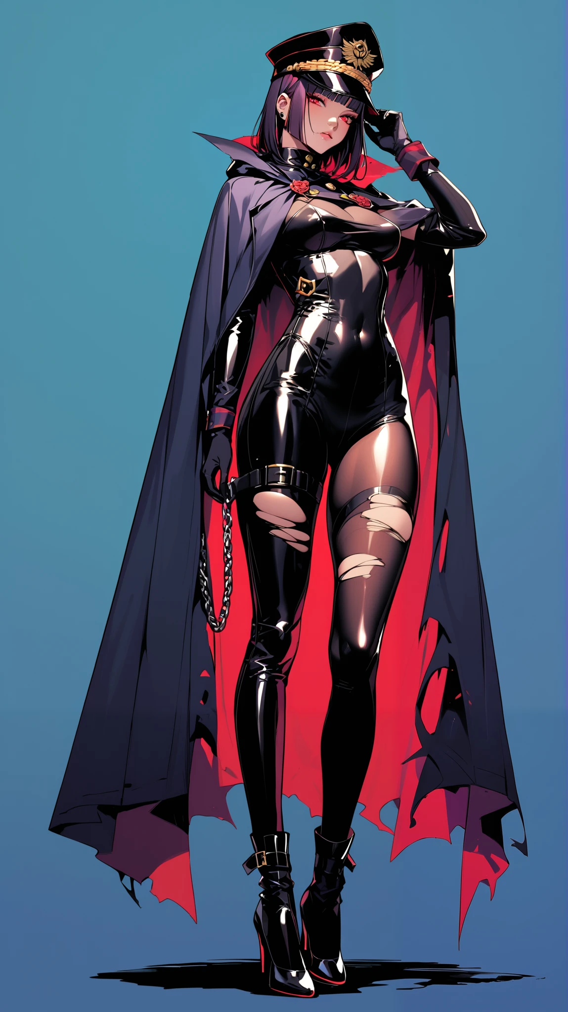 (((1 girl))), (Cassia Orsellio), (short white hair), (Red eyes), , (((wearing a sexy Santa suit))), (Full body view), (in the motel room), (((slender, muscular legs))), thin waist, Stomach Muscles, big ass, (((Full body photo))), black high heel shoes, (standing with one eye closed and showing her very sensual tongue), (((very sensual expression))), (HDR), eye reflection, extended eyes, extended eyes, moody, cheered up, minimalism, cheered up style, ray tracing, cinematic lighting, cinematic lighting, shine, shine, jpeg artifacts, bright light, rays of god, ray tracing, drop shadow, panorama, Sony FE, from behind, below, below, UHD, piece of teacher, necessary, necessary, anatomically correct, super detail, high quality , Best Quality , very high, 16k