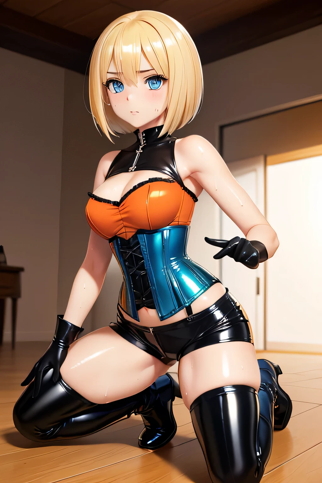 ((masterpiece)),((ultra-resolution)),((incredible details)),((ultra-detailed)),((ultra-quality)),((ultra-sharp)),((8k) ) ,((ultra-realistic)), ((wallpaper)),((nsfw hentai style)),((hentai porn style)),((marinette dupain prostituting herself on the street)),((bimbo:1.6 )),((realistic pussy)),((blonde pubic hair:1.6)),((idiot:1.4)),((standing:1.5)),(((sexy erotic pose)),((happy face and embarrassed and excited)),((dressed in an erotic and provocative way with wide net clothing)),((dressed in a very perverted way with transparent wide net clothing:1.5)),((extremely ultra-short whore microskirt: 1.7)) ,((leaning against a wall)),((fucking clothes even more provocative and perverted)),