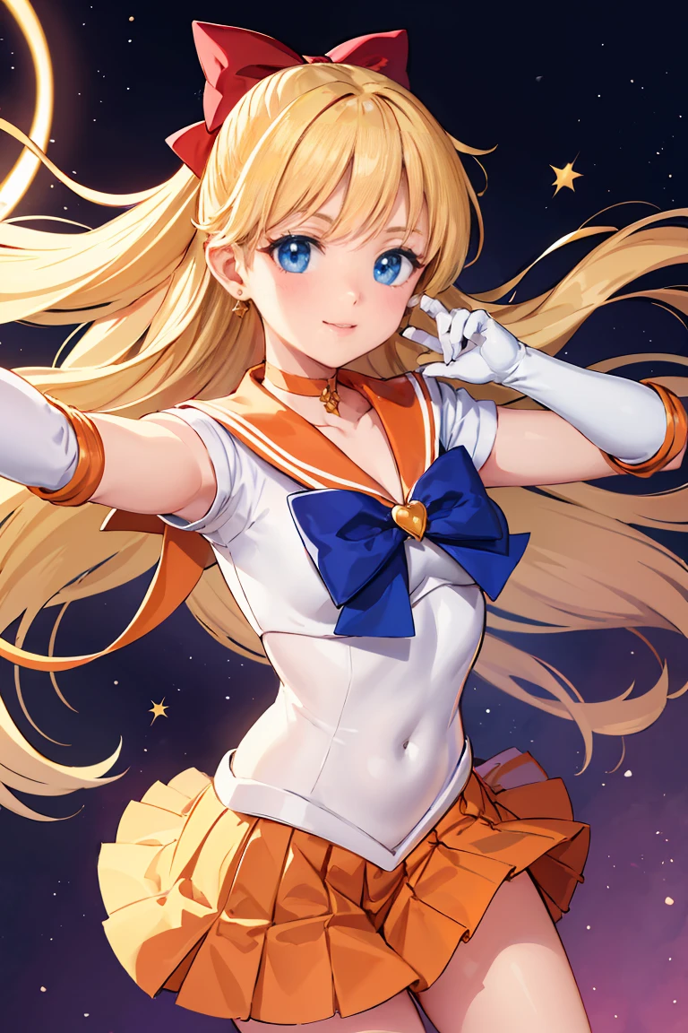 Sailor Venus lanzando un beso
