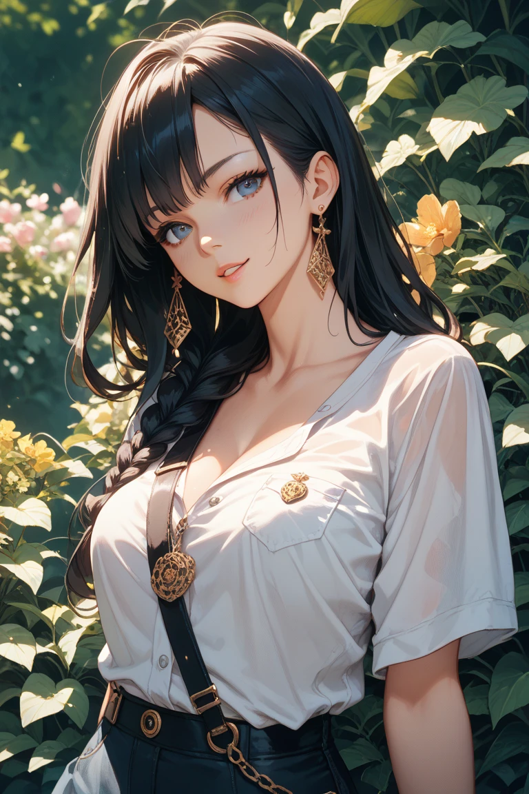 (rule of thirds:1.4),((hyper-realistic illustration:1.4)) Beautiful 20 yo Mediterranean woman, beautiful athletic figure, shapely toned legs, perfect round ass, natural perky breasts,(abs), ((long dark hair)), green eyes. (joy:1.4), sweet smile, mascara, long sleeve dress, high heels. Masterpiece, best quality,(highly detailed:1.2),(detailed face and eyes:1.2), depth of field, 8k wallpaper, natural lighting, core shadows, high contrast, bokeh.