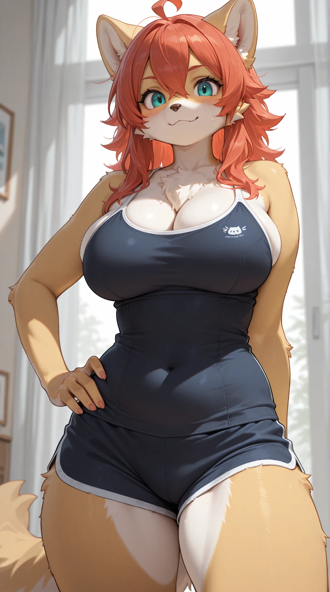 masterpiece), high resolution, (extremely detail), photorealestic, 1 girl, (((very long, curly, Haar, seductive bright eyes, largeeyes, eyes, cute face, sharp face, gorgeous eyes, big legs, thick legs:1.7, narrow waist:1.3, medium boobs:1.3, flush, (Extrem sexly, sexly, sexly, sexly, sexly, sexly)))), ((smooth skin, soft skin, Plump skin, students uniform, leotard, Bare legs, belt, nervous, highleg, belt around hips, at school yard, running, 20 years old, human))