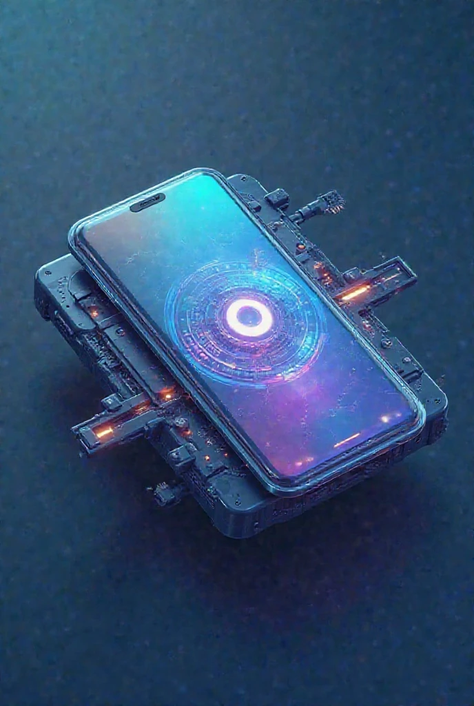 The browser of a phone