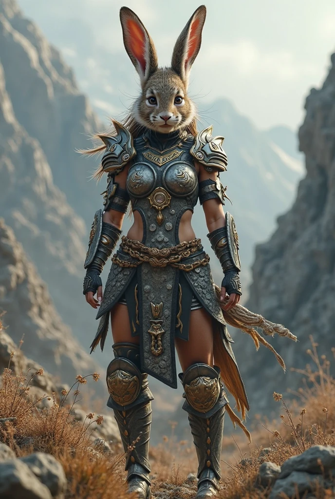 Give me a picture of a female character in the game. The idea is a ...