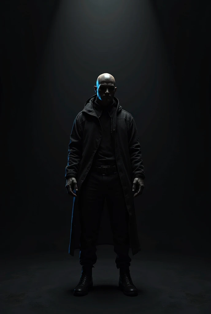 Create an ultra-wide photo of a decrepit zombie wearing an Adidas coat and hood, set against an abstract background. The overall style of the image should be a minimalist fashion with an Artgem twist. The zombie should be rendered in a decrepit and cadaveric style, with a focus on creating a sense of horror and decay. The Adidas coat and hood should be rendered in high detail, with a focus on capturing the texture and style of the clothing. The background of the image should be an abstract design, with a focus on creating a sense of depth and contrast to the foreground. The image should be rendered in a wide format, with a focus on creating a sense of scale and drama to the scene. --auto