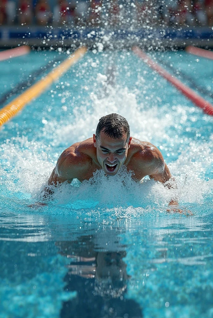 Ronaldo exits Olympic swimming pool