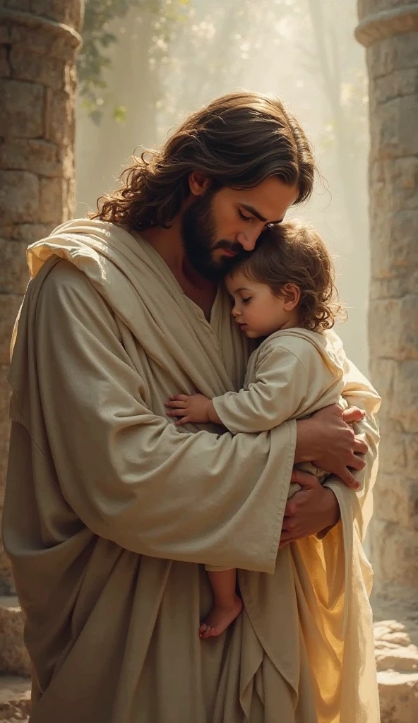Man and jesus chist