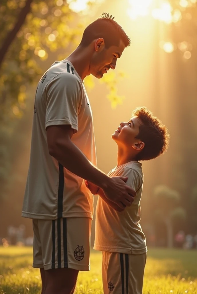 Ronaldo and son
