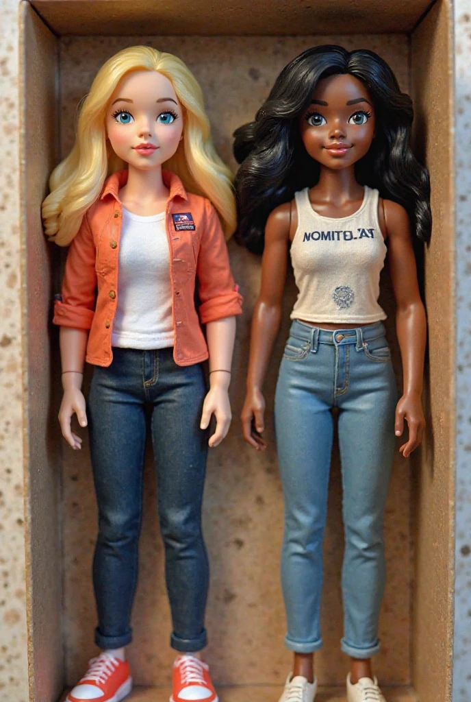 Barbie na fazenda com galinhas