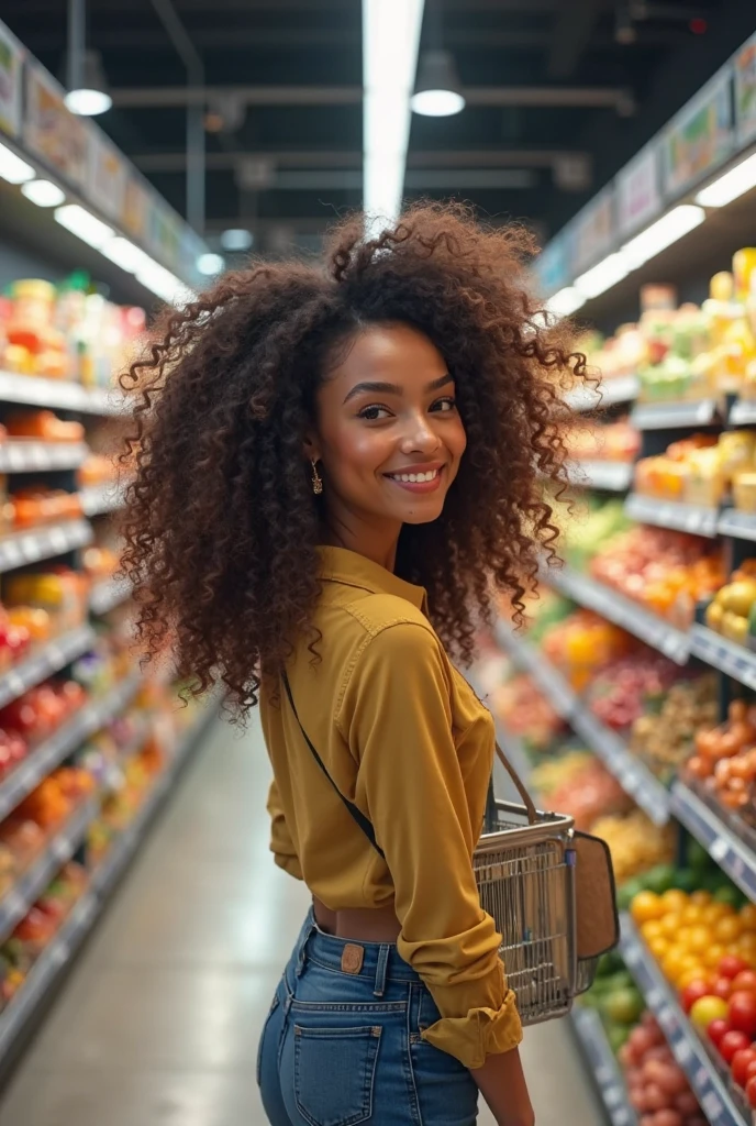 ((Dark African skin, Very deep ebony skin)), ((Its beauty undeniable)), ((Excited cute face)), ((Hyper detailed perfect eyes,)), ((pose mignonne)), ((Langue sortie)), ((Seductive )), sexy, ((beige warm winterjacket, jeans, groceries)), ((Afro ponytail with long African curly hair,)), (( peau)), ((debout, vue de face)), ((toucher ses propres jambes dans une pose sexy)), ((The Hague, supermarket, groceries , Ville publique, people in the background)), ((doing groceries)), Sharp Focus CGI, photoreallistic, High detail, Realstic, Masterpiece, absurdes, Best quality, Hdr, High quality, high-definition, Extremely detailed, 8k wallpaper, Intricate details, 8K UHD, Full-HD, (photo realist:1.2), contraste, intense illumination, lighting cinematic, natural lighting, veilleuse, Nuit, Illumination globale, Laughing out loud, a la piscine African women、Female sexy, the hague